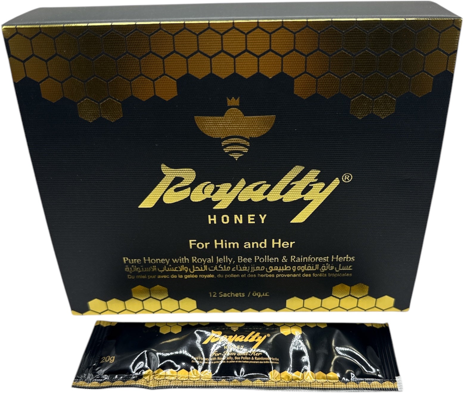 Royalty Honey Packs- 12ct